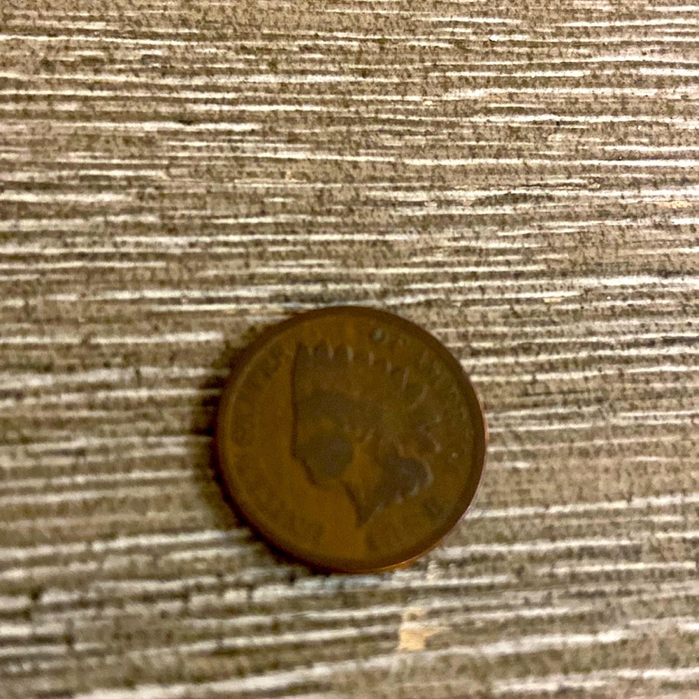 Antique 1888 Indian Head 1 Cent USA